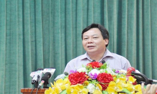 Thanh uy Ha Noi cam on bao chi trong vu Dong Tam