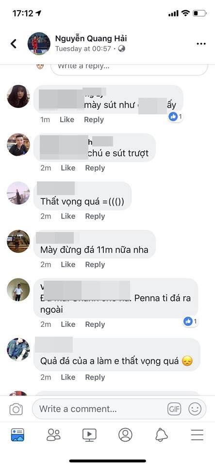 Sao Viet buc xuc vi CDV qua khich vao Facebook Quang Hai chui boi-Hinh-2