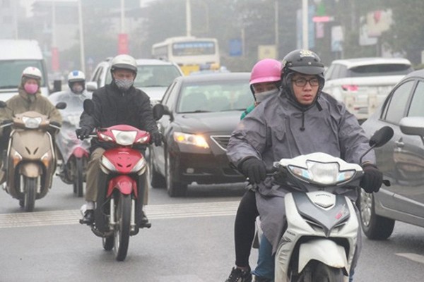 Du bao thoi tiet 25/3: Mien Bac mua phun, co noi ret duoi 14 do