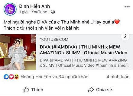 Ca si Dinh Hien Anh 'benh' Thu Minh, noi 'an y' va khoa binh luan tu nguoi la-Hinh-2