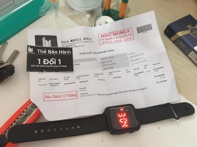 Ha Noi: Mua Apple Watch 250K, nhan dong ho do choi-Hinh-2