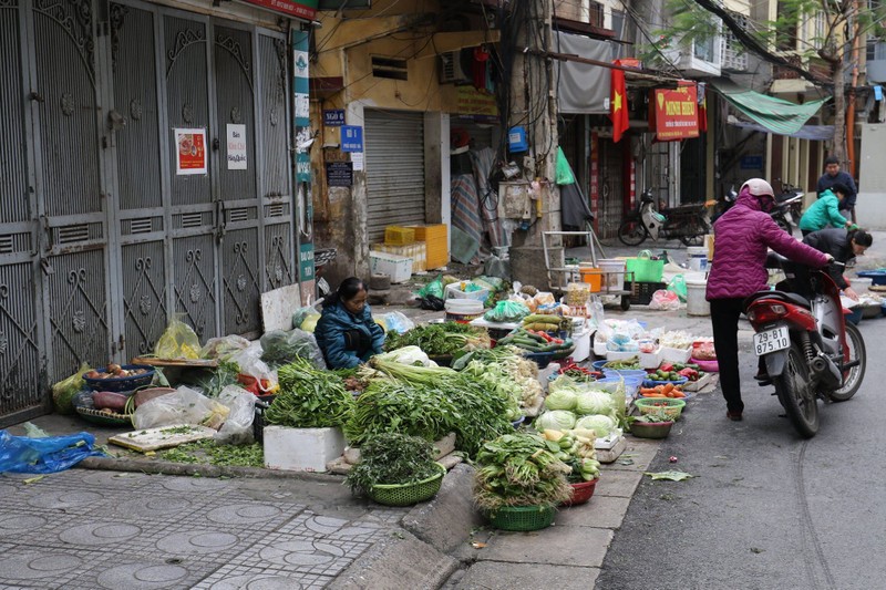 Ha Noi: Tieu thuong mo hang som, cho dau nam du mon ngon, chi... vang khach mua-Hinh-8