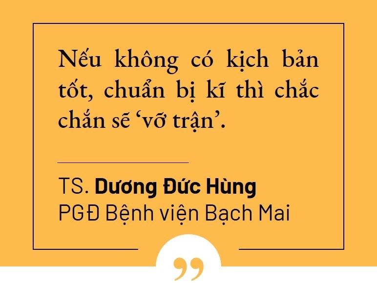 Benh vien Bach Mai: Neu khong co kich ban tot, chuan bi ki thi chac chan 