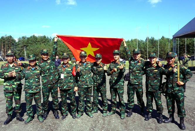 Doi tuyen ban tia Viet Nam dung thu 4 chung cuoc tai Army Games 2020