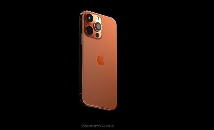 Dep long lanh concept iPhone 13 mau cam dong, canh bao iFan 