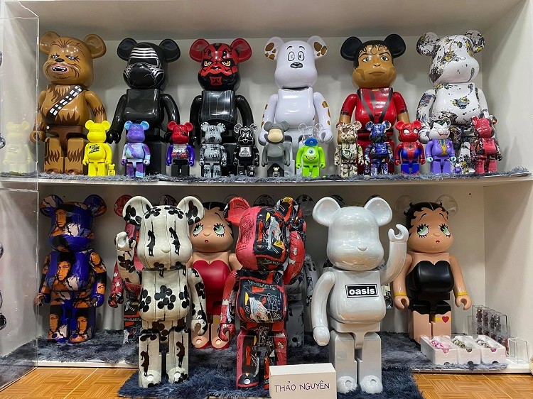 Giai ma mo hinh bearbrick : Mon do choi sieu dot tien cua gioi tre Viet-Hinh-2