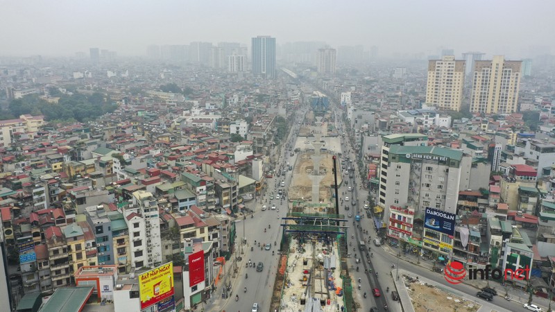 Ha Noi: Can canh cau vuot can co chieu cao va do dai lon nhat noi do-Hinh-9