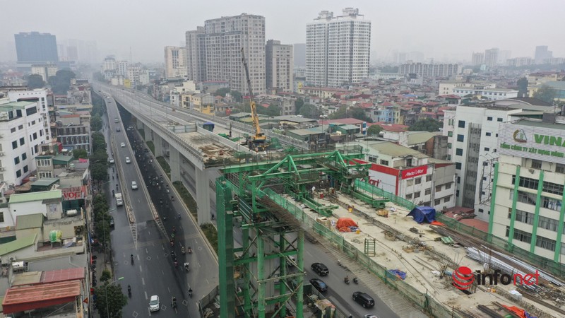 Ha Noi: Can canh cau vuot can co chieu cao va do dai lon nhat noi do