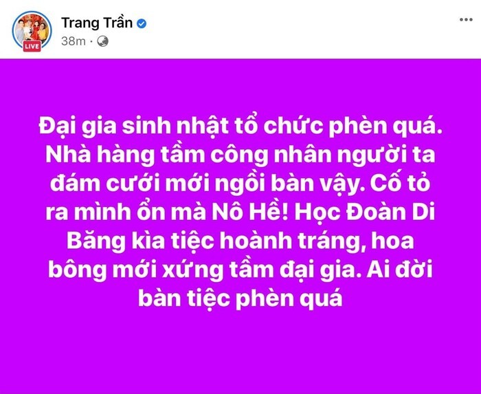 Trang Tran loi Doan Di Bang vao 