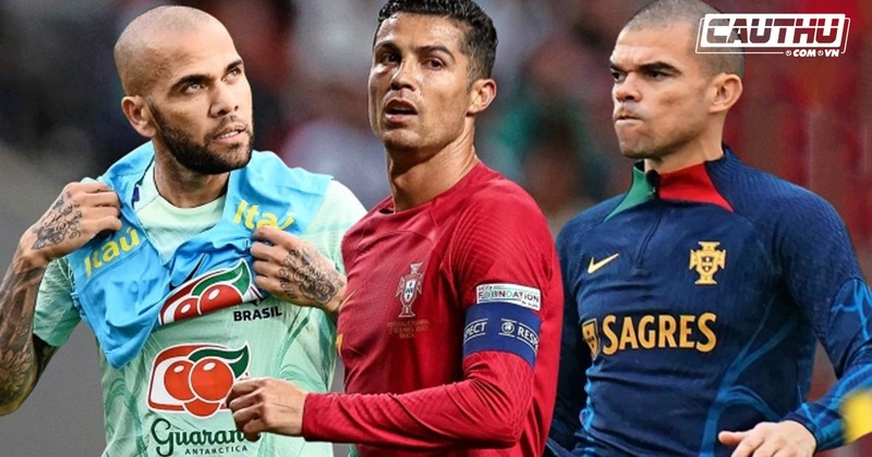 Ronaldo nam trong top 10 cau thu lon tuoi nhat du World Cup 2022