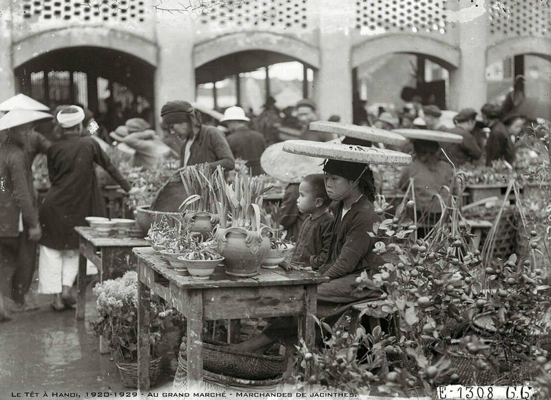 Chum anh de doi ve Tet Nguyen dan Bac Bo nhung nam 1920-Hinh-4