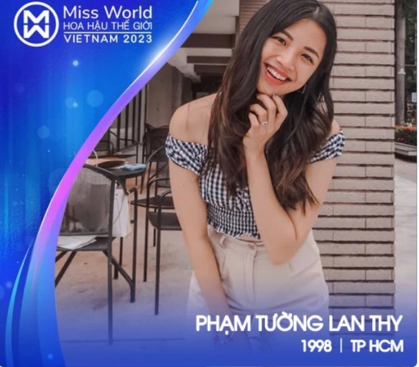 Xon xao tin 'hotgirl ong nghiem' Pham Tuong Lan Thy thi Miss World Vietnam 2023-Hinh-3