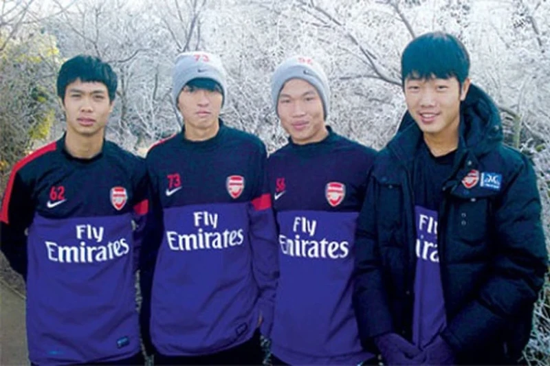 Xuan Truong ke lai chuyen buon o Arsenal