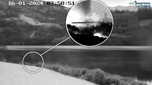View - 	Lộ hình ảnh chấn động đầu năm 2024 về quái vật hồ Loch Ness