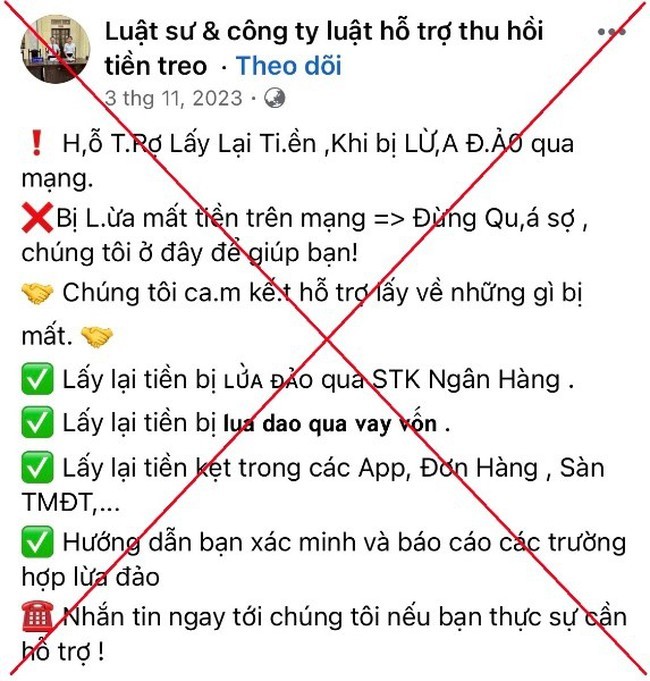 Bi lua 200 trieu, tim luat su doi lai tien lai bi lua tiep