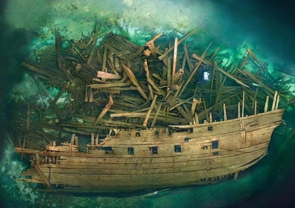 View - 	Ảnh chấn động con tàu bị nguyền rủa ngủ vùi dưới biển 500 năm