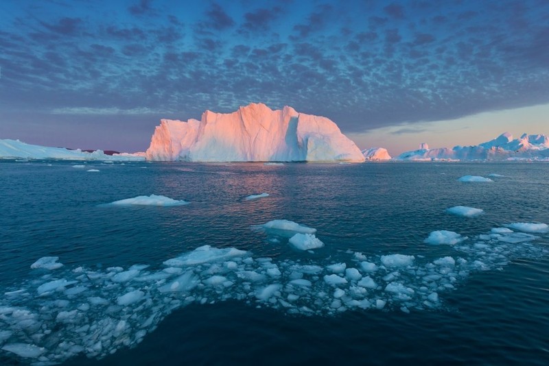 Bang tan, “kho bau” khong lo o dao Greenland dan lo dien