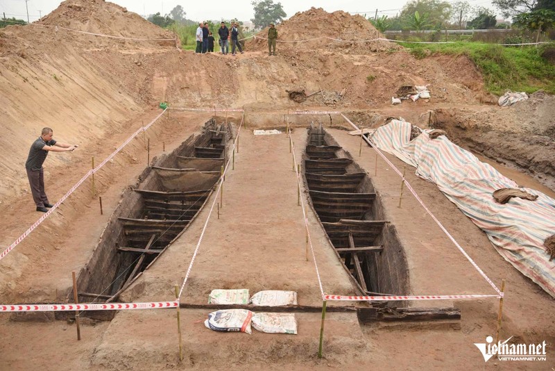Thuyền cổ ở Bắc Ninh có kỹ thuật phức tạp nhất Việt Nam - Hình 4 Thuyen co o Bac Ninh co ky thuat phuc tap nhat Viet Nam-Hinh-4