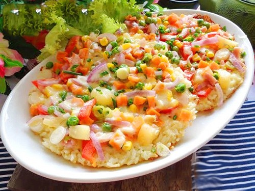 Cach lam pizza tu com nguoi-Hinh-8