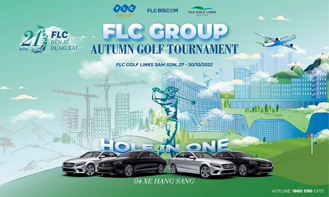 Sap khoi tranh giai golf FLC Group Autumn Golf Tournament voi giai thuong HIO hang chuc ty dong