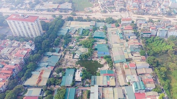 Ha Noi: Quan Hoang Mai noi gi ve vi pham xay dung o Dam Bong?