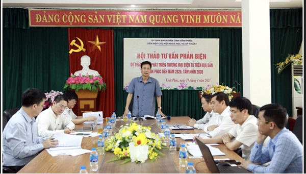 Vinh Phuc: Phan bien de an Phat trien thuong mai dien tu tren dia ban tinh