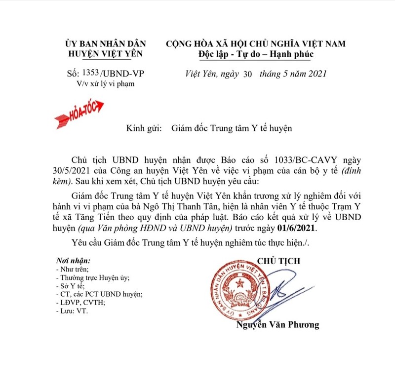 Danh tinh nu y si o Bac Giang “voi tien” nguoi nha benh nhan mac COVID-19