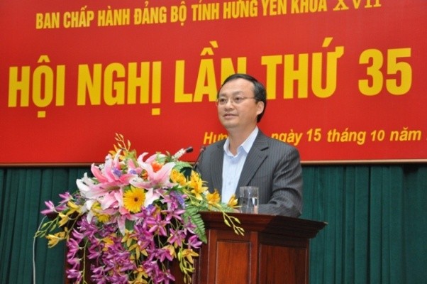 Bi thu tinh Hung Yen giu chuc Tong Giam doc Dai Tieng noi Viet Nam