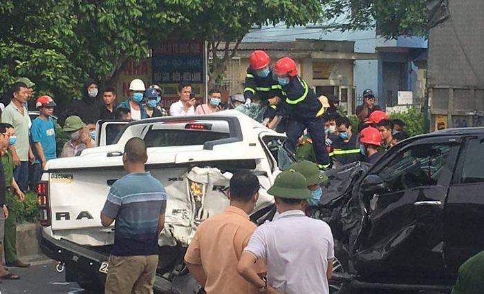 Tai nan lien hoan tren Quoc lo 1A, mot nguoi tu vong tai cho