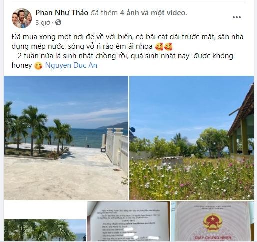 Khoe bat dong san tang chong, Phan Nhu Thao bi 'boc me'