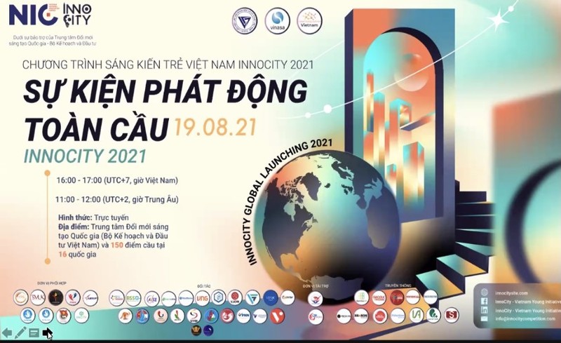 Phat dong Chuong trinh Sang kien tre Viet Nam toan cau - InnoCity Global Launching 2021