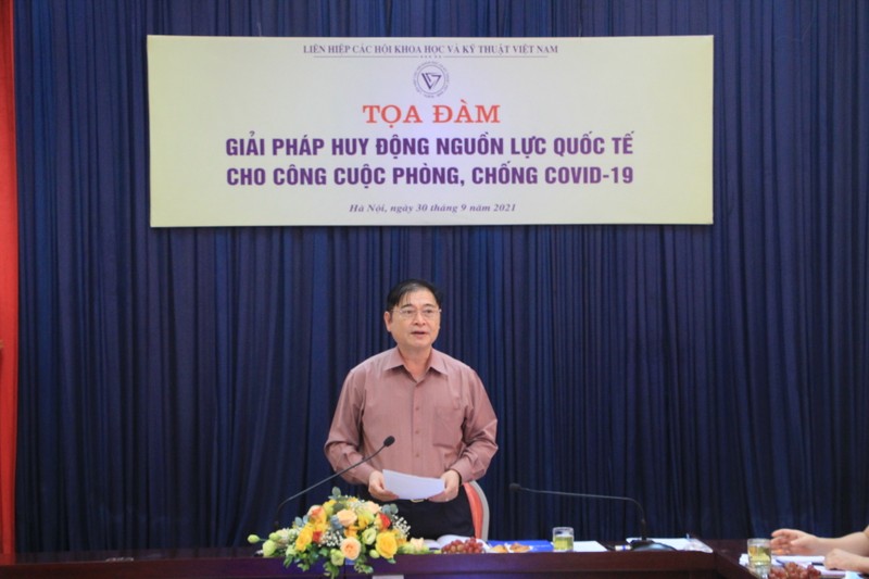 VUSTA tim giai phap huy dong nguon luc phong chong COVID-19