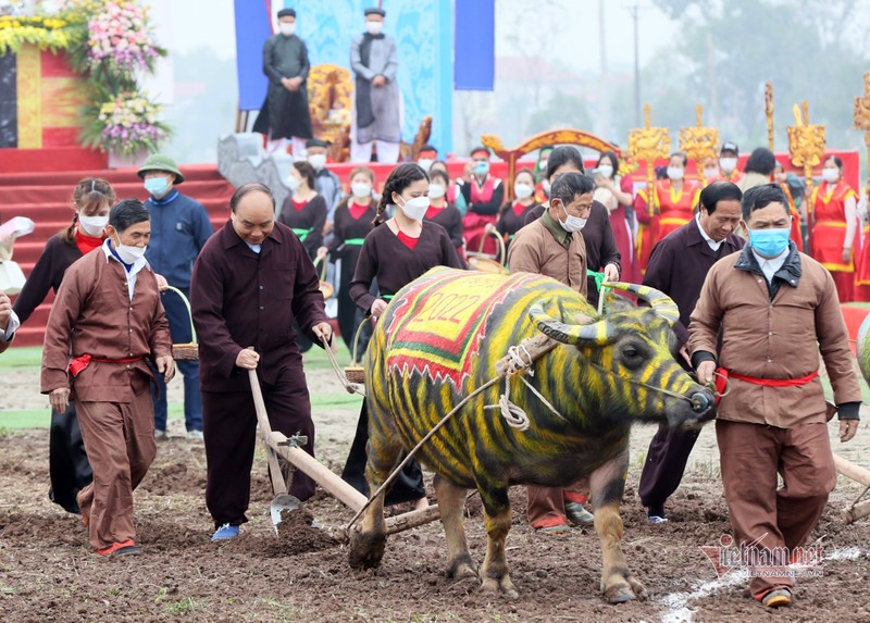 Chu tich nuoc xuong dong cay ruong o le Tich dien-Hinh-11