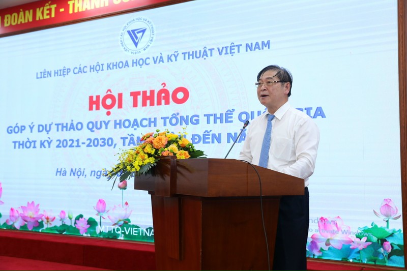 VUSTA gop y Du thao Quy hoach tong the quoc gia thoi ky 2021-2030, tam nhin nam 2050