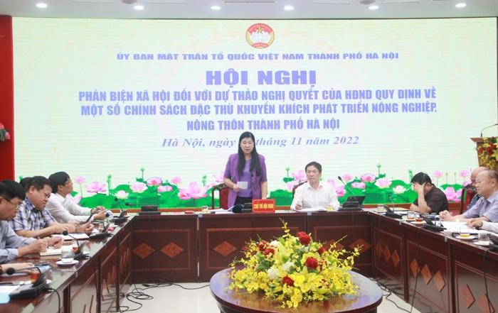 Khuyen khich phat trien nong nghiep, nong thon TP Ha Noi