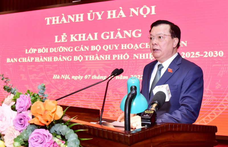 Khai giang lop boi duong can bo nguon Ban Chap hanh Dang bo TP Ha Noi-Hinh-2