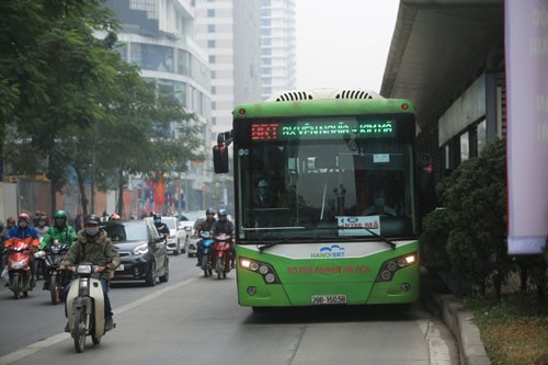 Ha Noi “pha the doc quyen” lan duong cua tuyen xe buyt nhanh BRT?