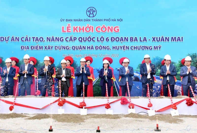 Ha Noi khoi cong nang cap Quoc lo 6