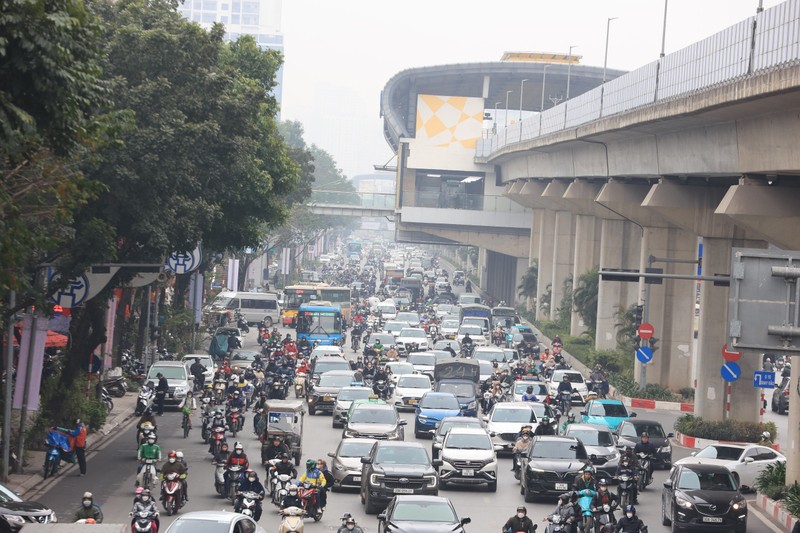 Giao thong Ha Noi un u nhung ngay giap Tet-Hinh-14