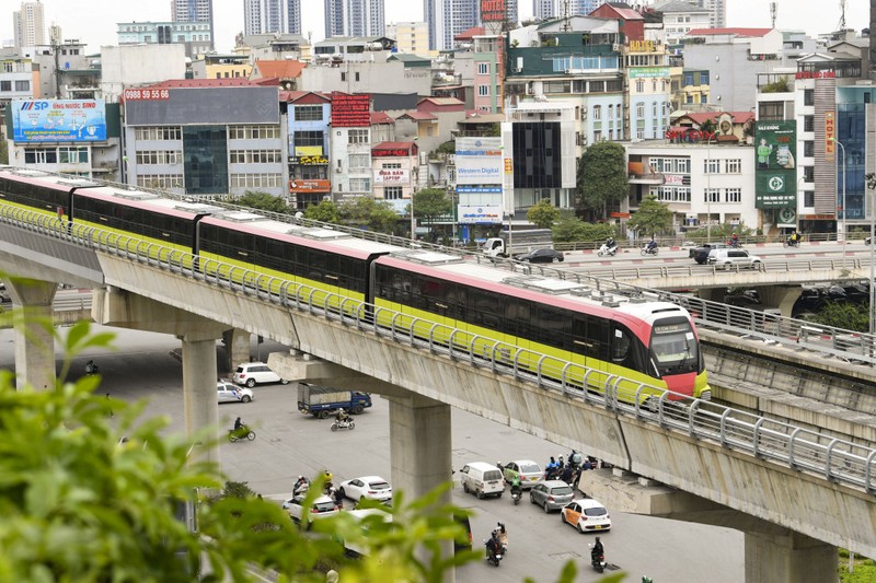 Khi nao tuyen duong sat do thi Nhon - ga Ha Noi van hanh?