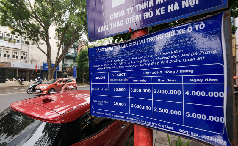 Ha Noi: 10 diem do xe mien phi tranh ngap lut