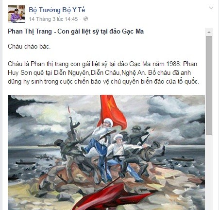 Con gai liet si Gac Ma toa sang nho... Bo truong Y te-Hinh-2