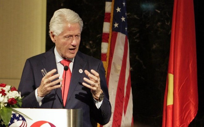 Anh ong Bill Clinton tai le ky niem 20 nam quan he Viet-My-Hinh-3