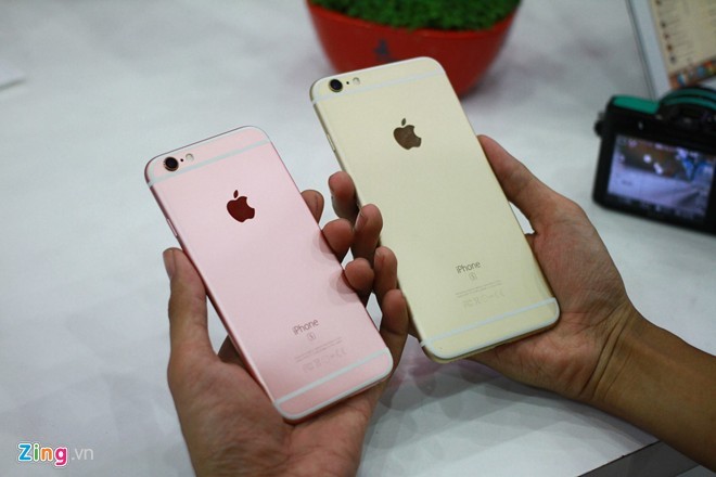 Soi gia iPhone 6S vang hong dau tien tai Viet Nam-Hinh-2