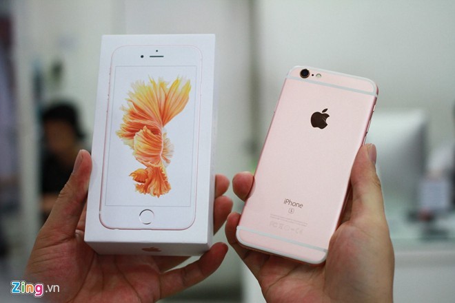 Soi gia iPhone 6S vang hong dau tien tai Viet Nam-Hinh-5
