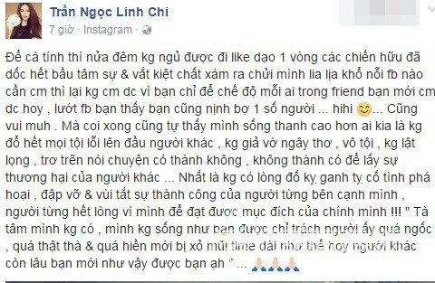 Linh Chi bi nghi “da deu” vo cu Lam Vinh Hai