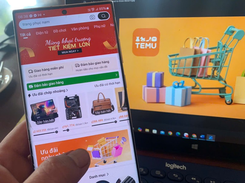 Temu co gianh duoc thi phan truoc Lazada, Shopee, TikTok shop?