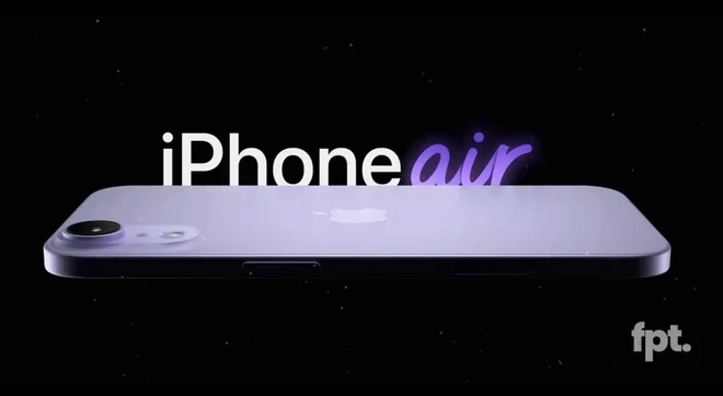 Lo dien thiet ke sieu mong cua iPhone 17 Air, iFan 