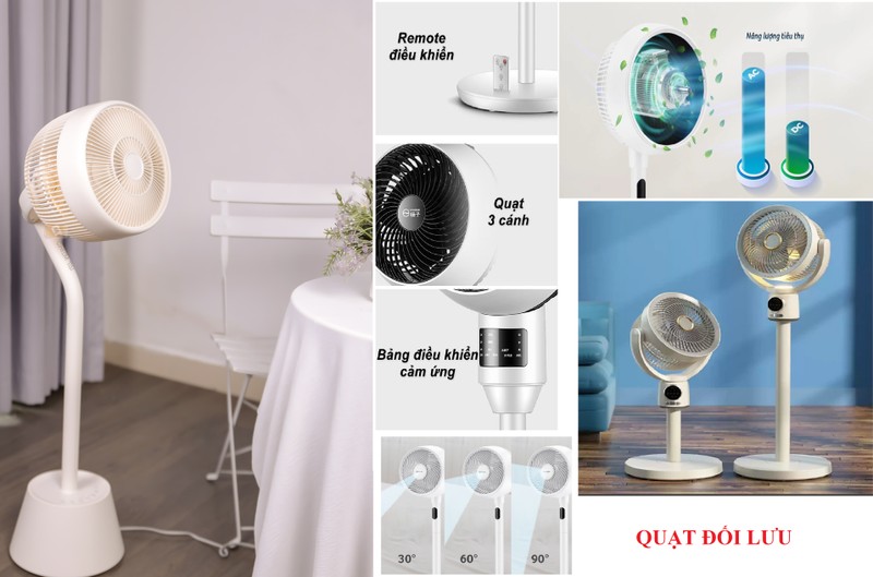Quạt đối lưu không khí “lên ngôi” mùa nóng, chọn dòng nào phù hợp? Quat doi luu khong khi “len ngoi” mua nong, chon dong nao phu hop?