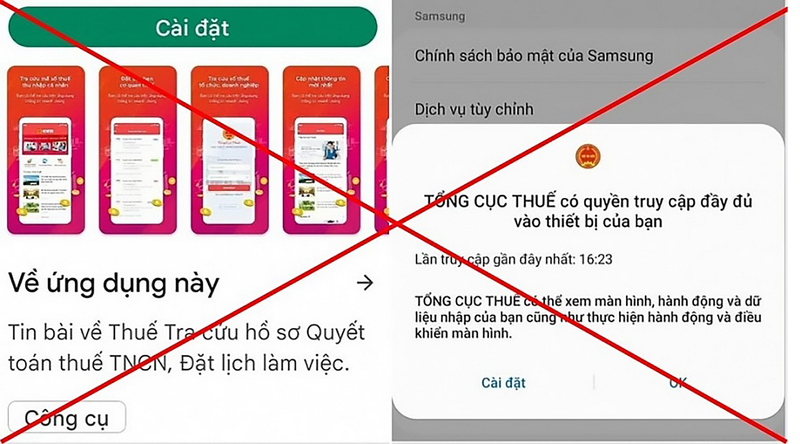 Bất cẩn cài đặt ứng dụng này, coi chừng bay sạch tiền tài khoản Bat can cai dat ung dung nay, coi chung bay sach tien tai khoan